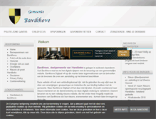 Tablet Screenshot of bavikhove-digitaal.be